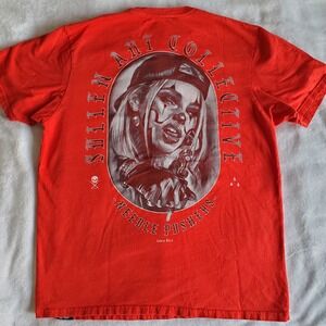 Sullen Art Collective Needle Pushers Red Mens XL Jamie Karr Sexy Clown